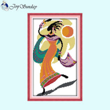 Load image into Gallery viewer, African Style Joy Sunday Cross Stitch - AIMDIY
