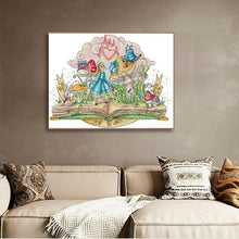 Load image into Gallery viewer, Alice in Wonderland Cross Stitch - AIMDIY
