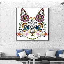 Load image into Gallery viewer, Art Cat Patterns Cross Stitch Joy Sunday - AIMDIY
