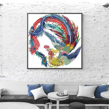 Load image into Gallery viewer, Auspicious Phoenix Chinese Style X Stitch Patterns - AIMDIY
