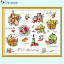 Load image into Gallery viewer, Autumn Fruits Still Life Pattern - AIMDIY
