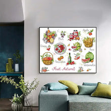 Load image into Gallery viewer, Autumn Fruits Still Life Pattern - AIMDIY
