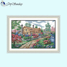 Load image into Gallery viewer, Beautiful Home Scenery Thread  Kits - AIMDIY
