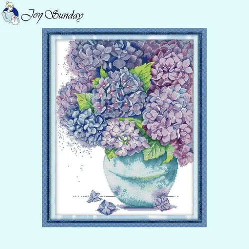 Blue Purple Hydrangea - AIMDIY