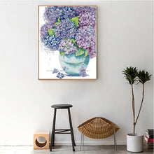 Load image into Gallery viewer, Blue Purple Hydrangea - AIMDIY
