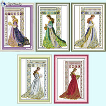 Load image into Gallery viewer, Bridal Bouquets Needle Character Pattern - AIMDIY
