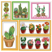 Load image into Gallery viewer, Hot Selling Cactus Series - Cross Stitch Kits - AIMDIY
