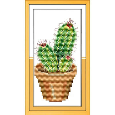 Hot Selling Cactus Series - Cross Stitch Kits - AIMDIY