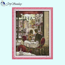 Load image into Gallery viewer, Cafe Couple Sewing Kit - AIMDIY
