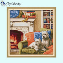 Load image into Gallery viewer, Cat Series - Animal Patterns Cross Stitch Kit - AIMDIY
