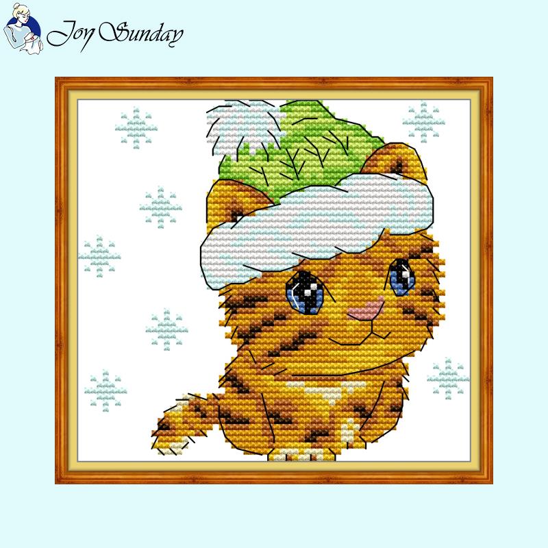 Christmas Animal Cross Stitch - AIMDIY