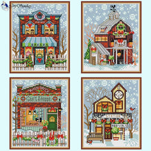 Load image into Gallery viewer, Christmas Cottage - AIMDIY
