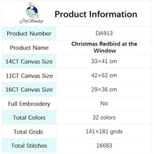Load image into Gallery viewer, Christmas Red Bird at the Window - AIMDIY
