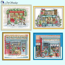 Load image into Gallery viewer, Christmas Shop Series - Cross Stitch Kits - AIMDIY
