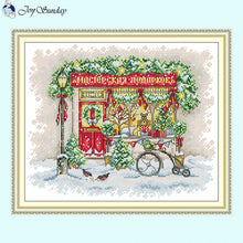 Load image into Gallery viewer, Christmas Shop Series - Cross Stitch Kits - AIMDIY
