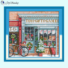 Load image into Gallery viewer, Christmas Shop Series - Cross Stitch Kits - AIMDIY
