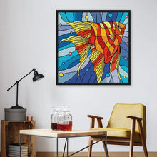 Load image into Gallery viewer, Colorful Butterfly Fish Pattern - Cross Stitch Kits - AIMDIY
