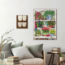 Load image into Gallery viewer, DIY Floral Patterns Flower Cross Stitch Supplies - AIMDIY
