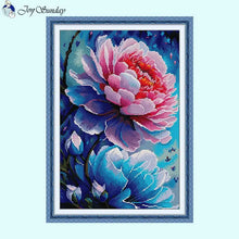 Load image into Gallery viewer, Dutchman&#39;s Pipe Floral Pattern - Cross Stitch Kit - AIMDIY
