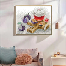 Load image into Gallery viewer, Fig Jam Diy Cross Stitch Pattern Still Life Pattern - AIMDIY
