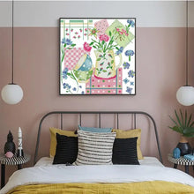 Load image into Gallery viewer, Flower Little Kitchen Still Life Pattern Cross Stitch - AIMDIY
