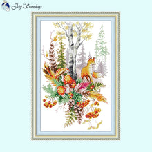 Load image into Gallery viewer, Joy Sunday Forest Elf Cross Stitch - AIMDIY
