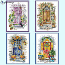 Load image into Gallery viewer, Four Seasons Doorway Landscape Pattern DIY Gifts - AIMDIY
