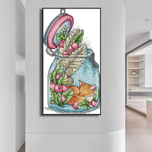 Load image into Gallery viewer, Fox in a Bottle Animal Motif - AIMDIY
