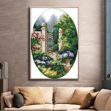 Load image into Gallery viewer, Garden Landscape  - Cross Stitch Kit - AIMDIY
