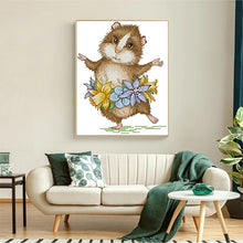 Load image into Gallery viewer, Guinea Pig Cartoon Animal Cross Stitch Kits - AIMDIY
