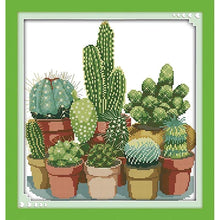 Load image into Gallery viewer, Hot Selling Cactus Series - Cross Stitch Kits - AIMDIY
