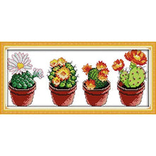 Load image into Gallery viewer, Hot Selling Cactus Series - Cross Stitch Kits - AIMDIY
