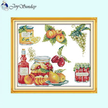 Load image into Gallery viewer, Jam Still Life Patterns Cross Stitch For Beginners - AIMDIY
