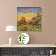 Load image into Gallery viewer, Autumn Evening Sun Cross Stitch Kit - AIMDIY
