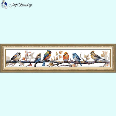 Joy Sunday - Bird Pattern Cross Stitch Kit - AIMDIY