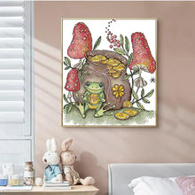 Load image into Gallery viewer, Frog Cartoon Animals Pattern Cross Stitch Kits - AIMDIY
