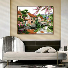 Load image into Gallery viewer, Joy Sunday Country Scene Cross Stitch - AIMDIY
