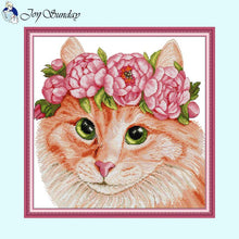 Load image into Gallery viewer, Animals Wearing Wreaths - AIMDIY
