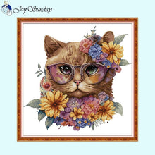 Load image into Gallery viewer, Animals Wearing Wreaths - AIMDIY
