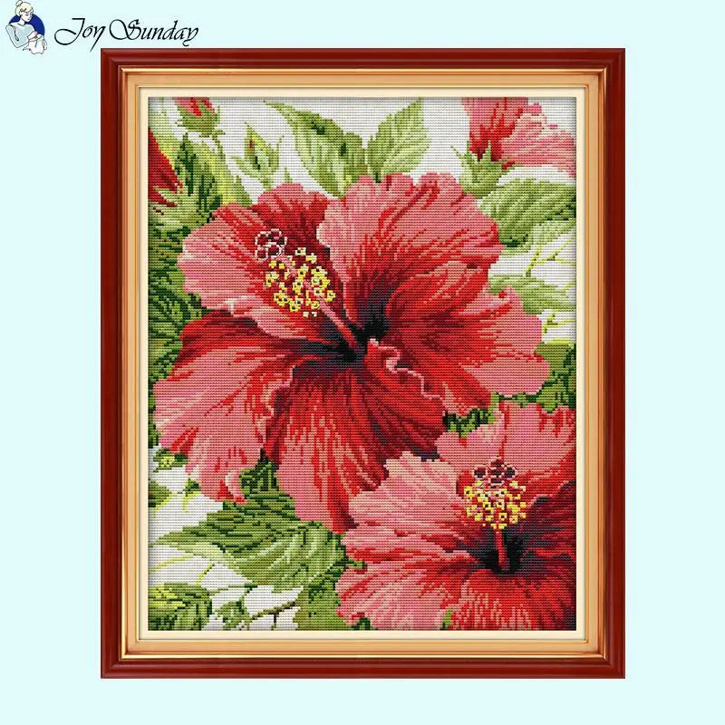 Red Hibiscus - AIMDIY