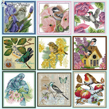 Load image into Gallery viewer, Joy Sunday Flower and Bird Home Decor - AIMDIY
