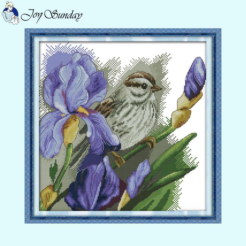 Joy Sunday Flower and Bird Home Decor - AIMDIY