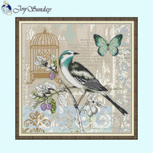 Load image into Gallery viewer, Joy Sunday Flower and Bird Home Decor - AIMDIY
