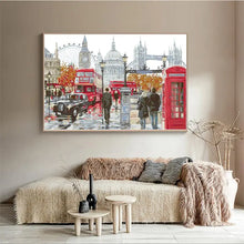 Load image into Gallery viewer, London Street Scene Pattern - AIMDIY
