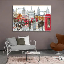 Load image into Gallery viewer, London Street Scene Pattern - AIMDIY
