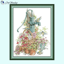 Load image into Gallery viewer, Joy Sunday Taps and Flowers DIY Still Life Pattern - AIMDIY
