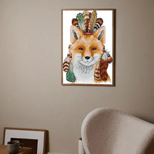 Load image into Gallery viewer, King Fox DIY Joy Sunday Cross Stitch - AIMDIY
