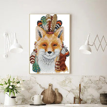 Load image into Gallery viewer, King Fox DIY Joy Sunday Cross Stitch - AIMDIY
