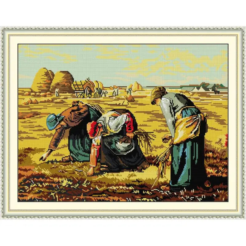 Miller-Gleaner Joy Sunday Cross Stitch Kit - AIMDIY