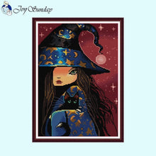 Load image into Gallery viewer, Night Elf Cartoon Character Patterns Cross Stitch Counted   DIY Kits - AIMDIY
